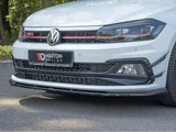 Front Splitter V.1 compatible with Volkswagen Polo GTI / R-Line Mk6