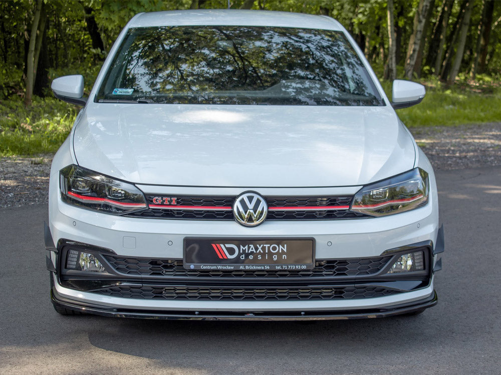 Front Splitter V.1 compatible with Volkswagen Polo GTI / R-Line Mk6
