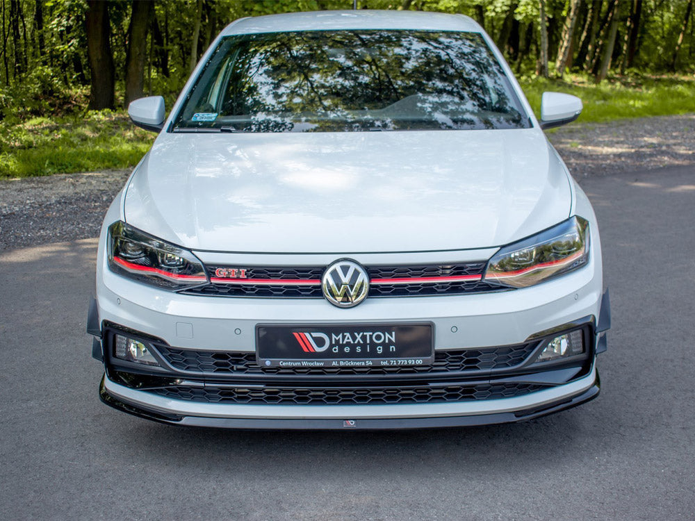 Front Splitter V.3 compatible with Volkswagen Polo GTI / R-Line Mk6