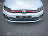 Front Splitter V.4 compatible with Volkswagen Polo GTI / R-Line Mk6