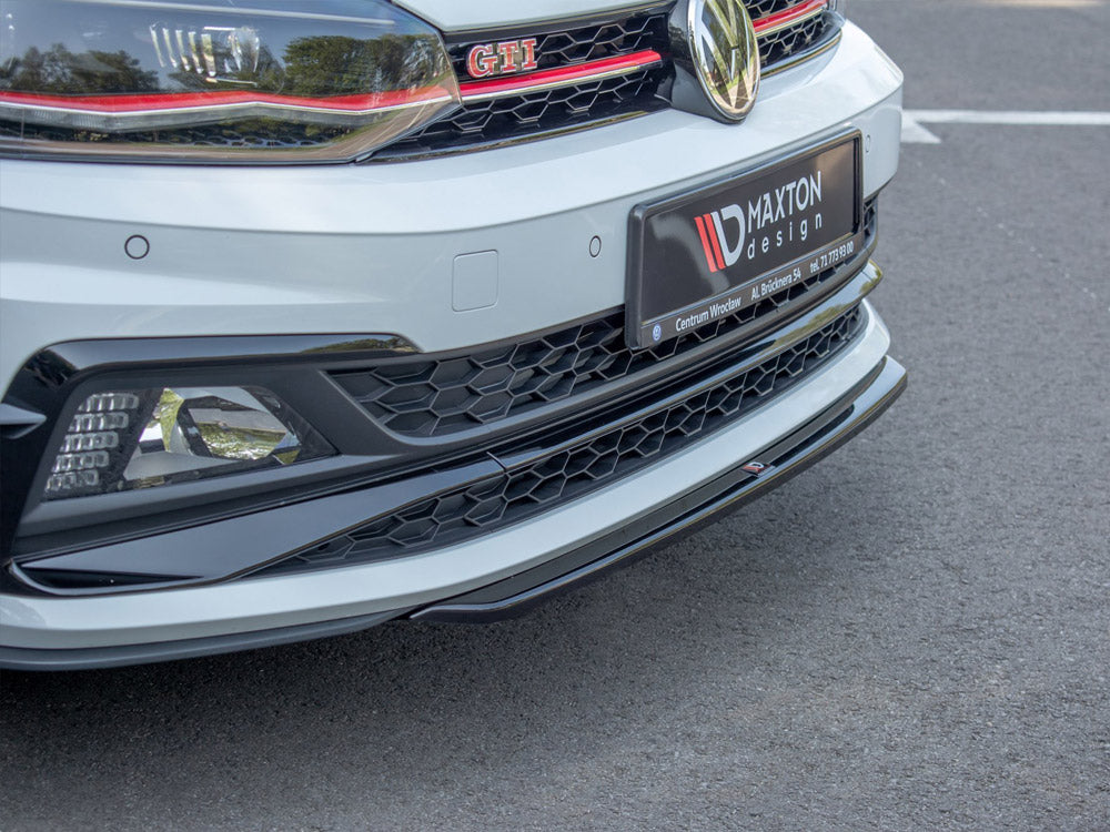 Front Splitter V.4 compatible with Volkswagen Polo GTI / R-Line Mk6