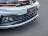 Front Splitter V.4 compatible with Volkswagen Polo GTI / R-Line Mk6