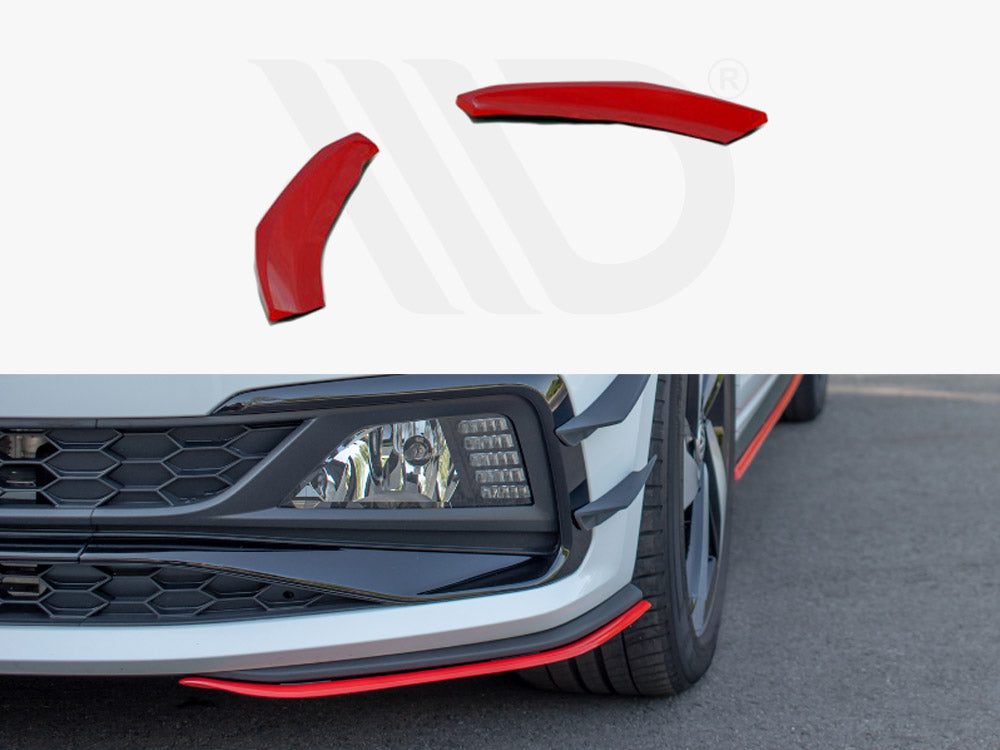 Front Splitter V.5 VW Polo MK6 GTI (2017-2021)