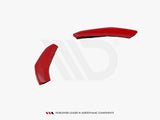 Front Splitter V.5 compatible with VW Polo Mk6 GTI - Carbon Look