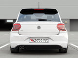 Rear Side Splitters V.2 compatible with Volkswagen Polo GTI / R-Line Mk6 - Textured