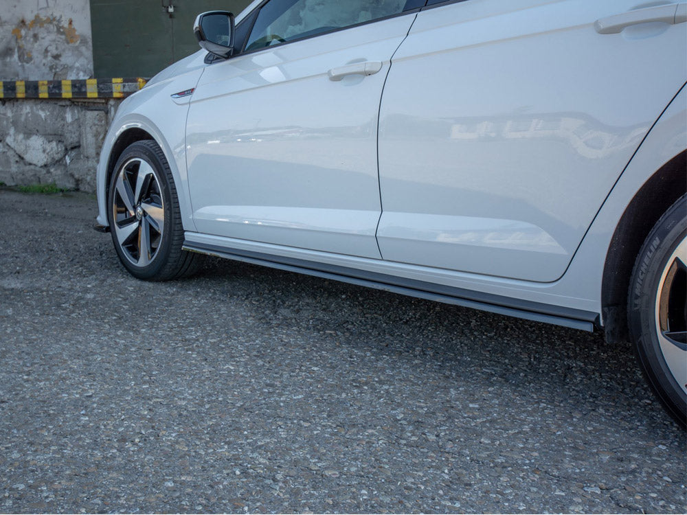 Side Skirts Diffusers compatible with Volkswagen Polo GTI / R-Line Mk6