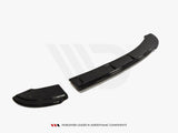 MAXTON DESIGN Central Rear Splitter (Vertical Bars) VW Polo Mk5 GTI Facelift