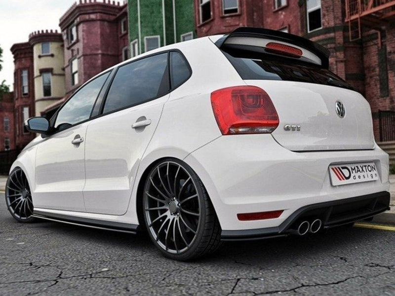 Central Rear Splitter (Vertical Bars) VW Polo Mk5 GTI Facelift