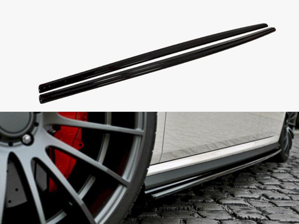 Side Skirts Diffusers compatible with VW Polo GTI Mk5 Facelift