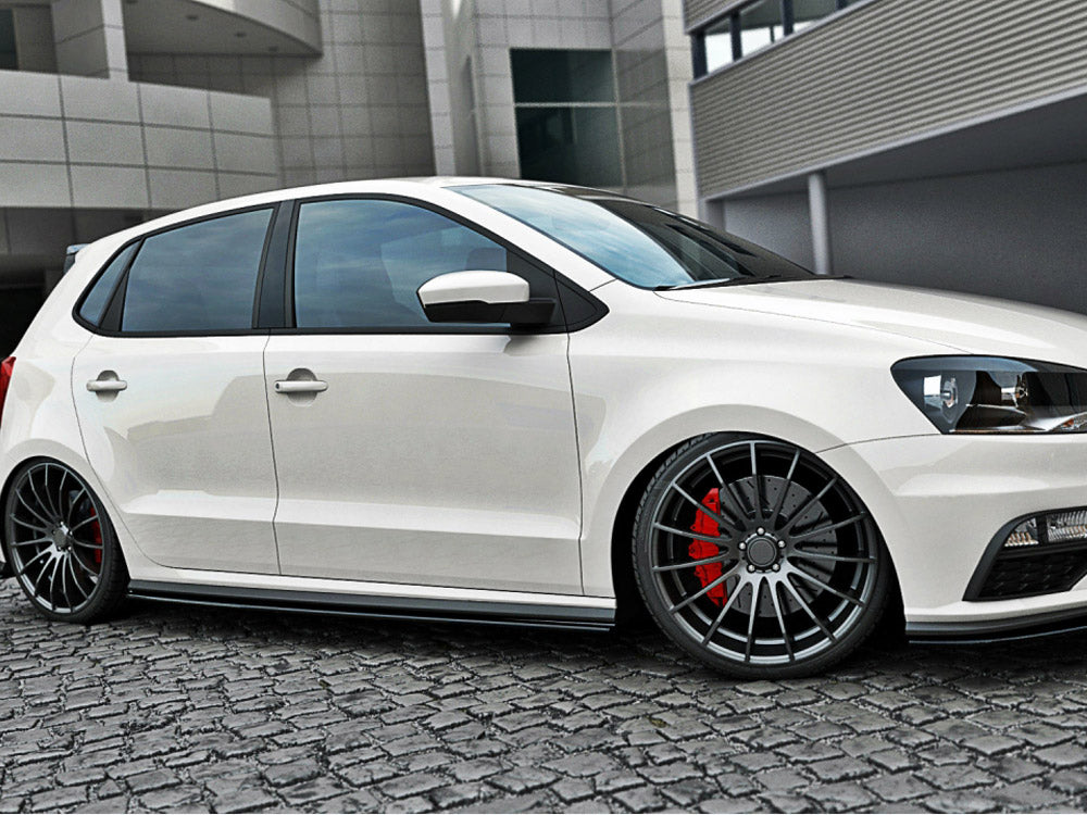 Side Skirts Diffusers compatible with VW Polo GTI Mk5 Facelift
