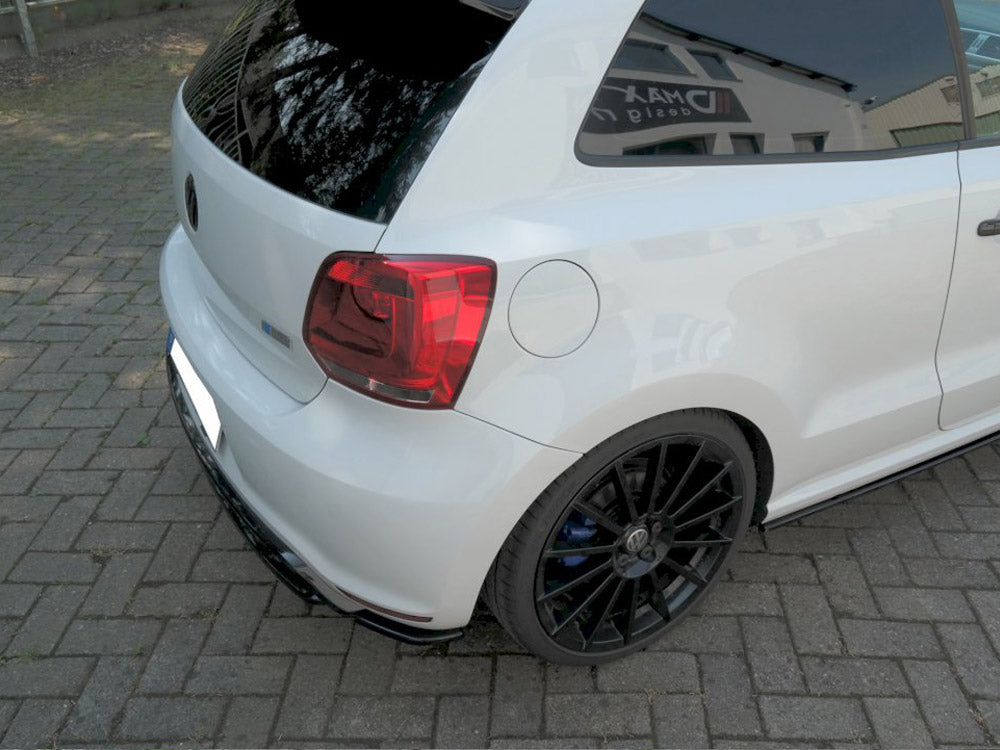 Rear Side Splitters compatible with Volkswagen Polo WRC Mk5