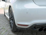 Rear Side Splitters compatible with Volkswagen Polo WRC Mk5