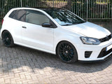 Side Skirts Diffusers compatible with Volkswagen Polo WRC Mk5