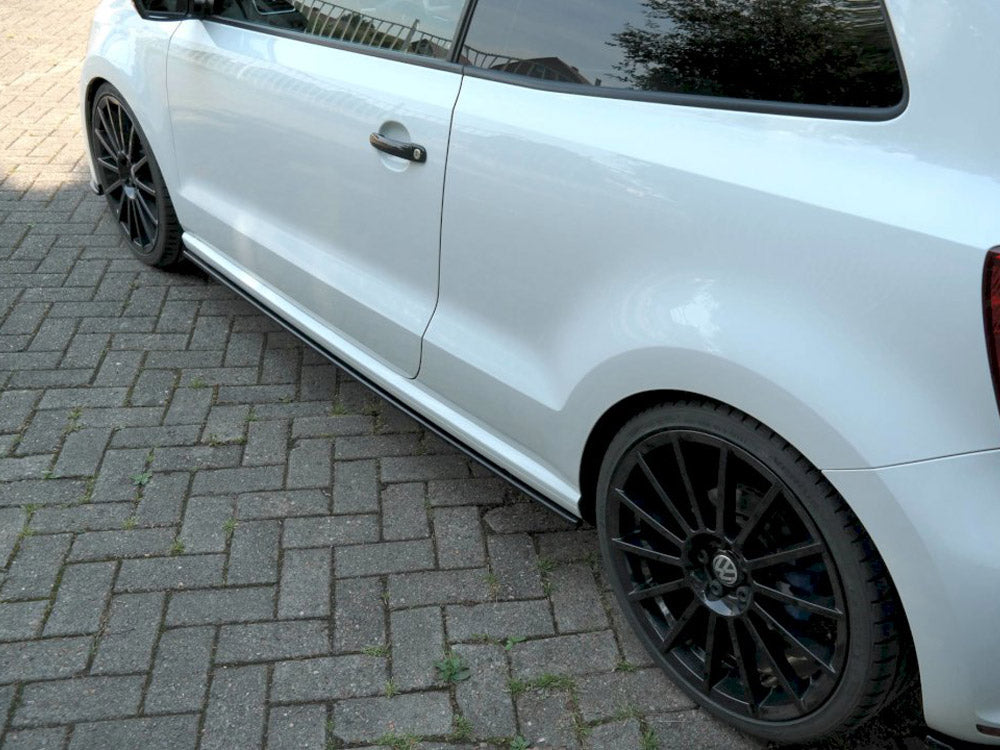 Side Skirts Diffusers compatible with Volkswagen Polo WRC Mk5