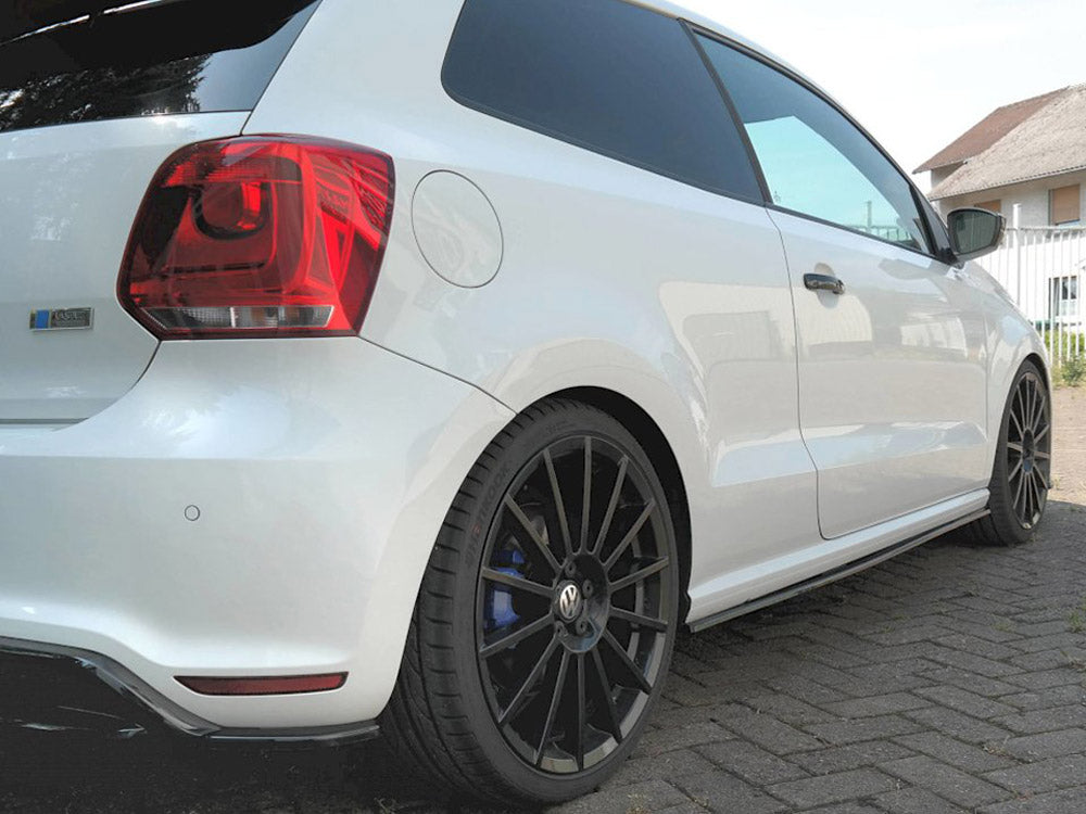 Side Skirts Diffusers compatible with Volkswagen Polo WRC Mk5