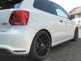Side Skirts Diffusers compatible with Volkswagen Polo WRC Mk5