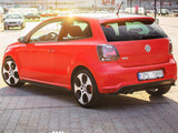 Rear Side Splitters compatible with Volkswagen Polo GTI Mk5