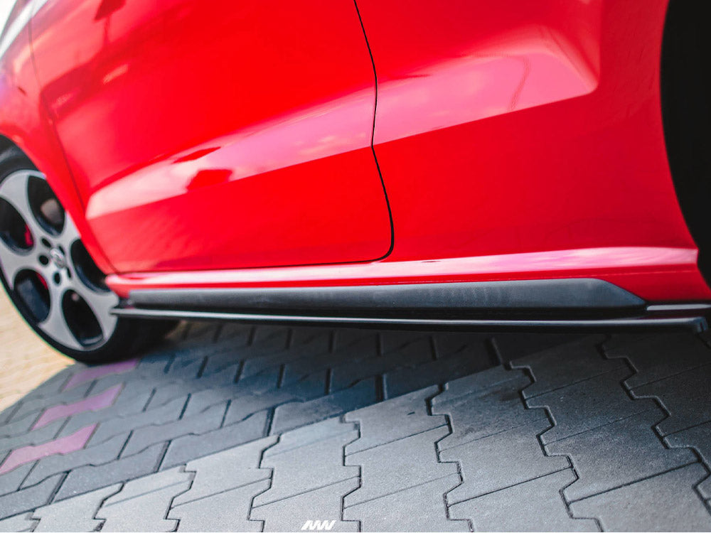 Side Skirts Diffusers compatible with Volkswagen Polo GTI Mk5