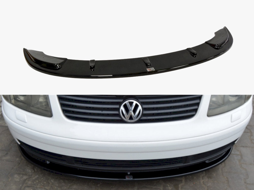 Front Splitter compatible with VW Passat B5 - Carbon Look