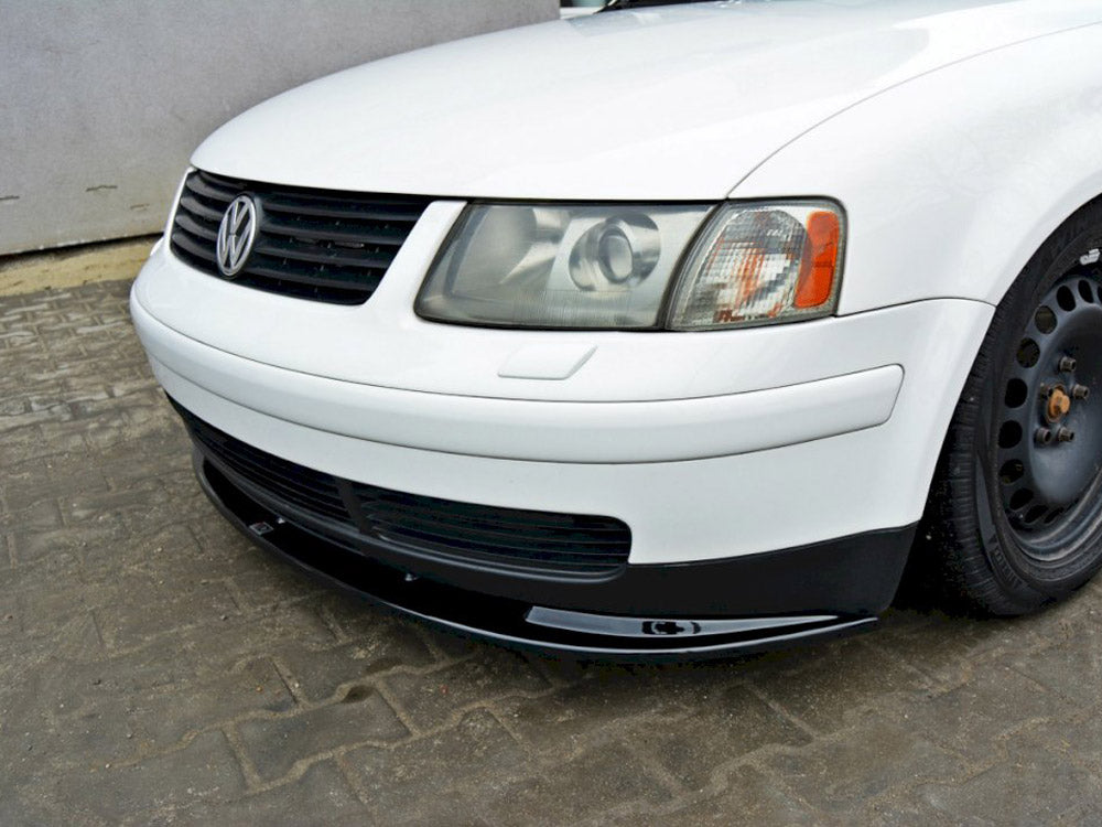 Front Splitter compatible with VW Passat B5 - Carbon Look