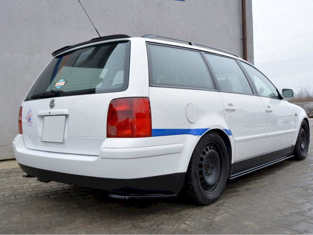 Spoiler CAP compatible with VW Passat B5 Estate - Carbon Look