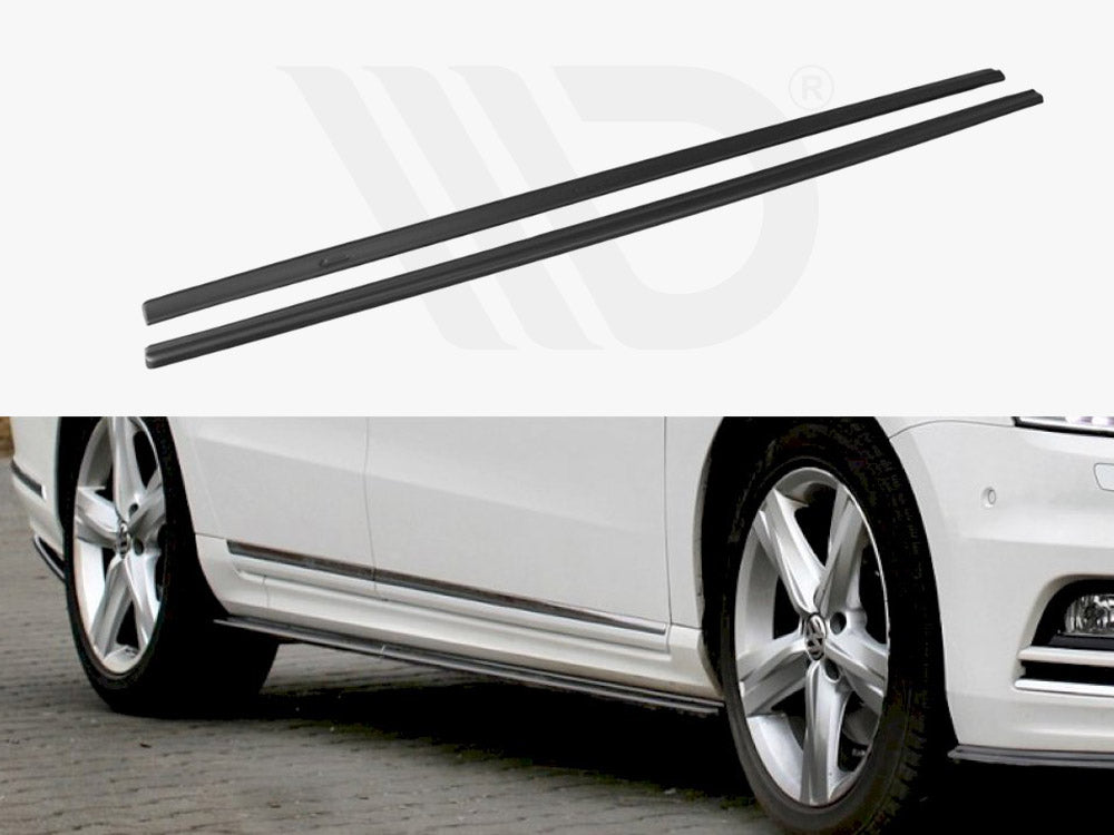 Side Skirts Diffusers VW Passat B7 R-line (2010-2014)