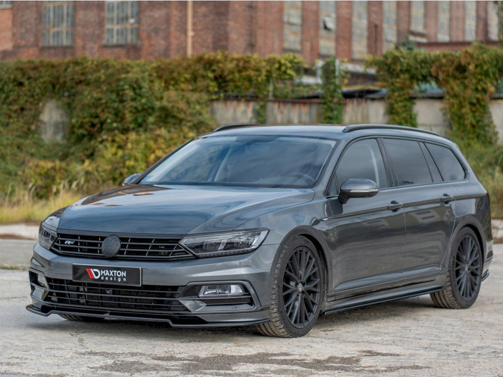 Side Skirts Diffusers compatible with Volkswagen Passat R-Line B8