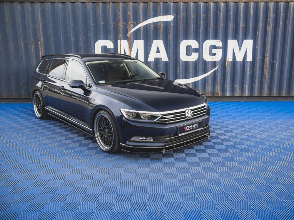Front Splitter V.2 compatible with Volkswagen Passat B8