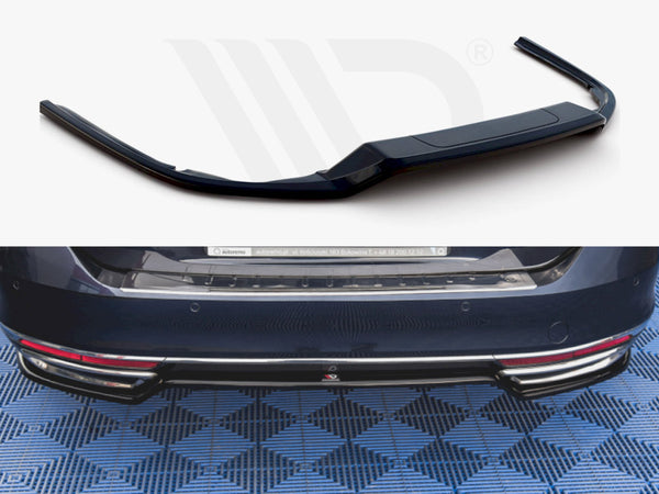 MAXTON DESIGN Central Rear Splitter VW Passat B8 (2014-2019)