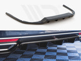 MAXTON DESIGN Central Rear Splitter (W/ Vertical Bars) VW Passat B8 (2014-2019)
