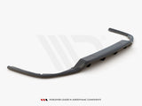 MAXTON DESIGN Central Rear Splitter (W/ Vertical Bars) VW Passat B8 (2014-2019)