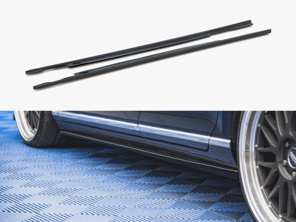 Side Skirts Diffusers compatible with VW Passat B8 (2014-2019)