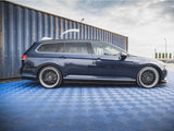 Side Skirts Diffusers compatible with VW Passat B8 (2014-2019)