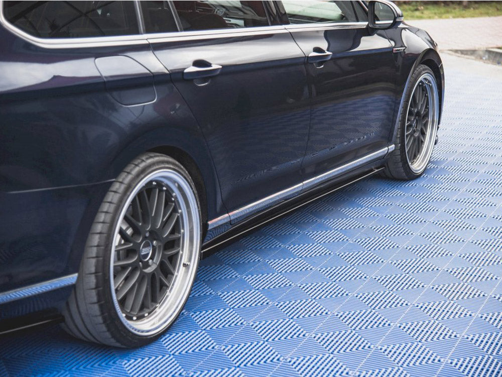 Side Skirts Diffusers compatible with VW Passat B8 (2014-2019)