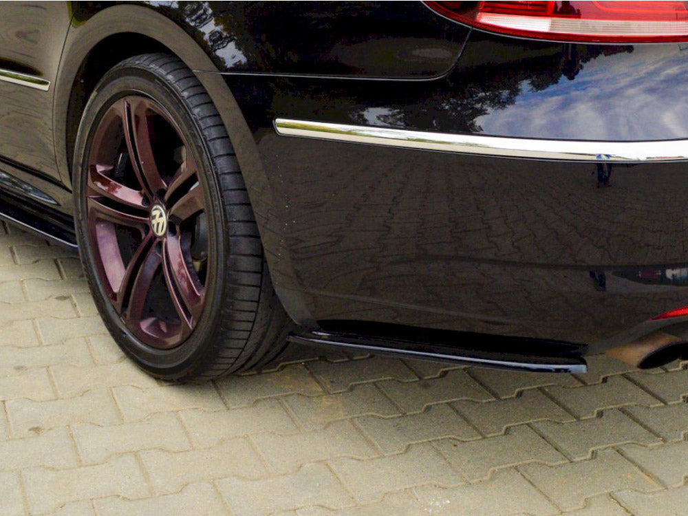 Rear Side Splitters compatible with Volkswagen CC R-Line