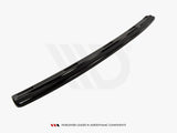 Central Rear Splitter VW Passat CC R36 Rline (Preface) (Without Vertical Bars)