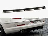 Rear Splitter (Vertical Bars) compatible with VW Passat CC R36 R-Line (Preface) - Textured