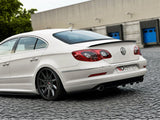 Rear Splitter (Vertical Bars) compatible with VW Passat CC R36 R-Line (Preface)