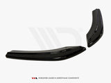 Rear Side Splitters compatible with VW Passat CC R36 R-Line (Preface) - Carbon Look