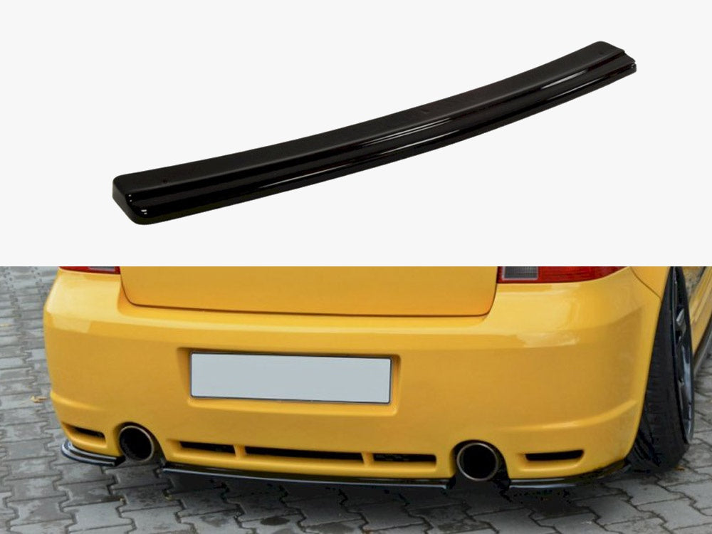 Central Rear Splitter compatible with VW Golf IV R32
