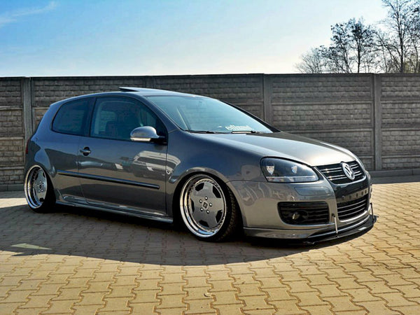 MAXTON DESIGN Front Racing Splitter VW Golf V GTI 30TH