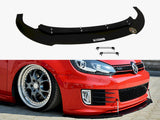 Front Racing Splitter compatible with VW Golf Mk6 GTI 35TH