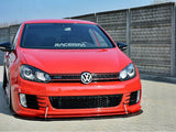 Front Racing Splitter compatible with VW Golf Mk6 GTI 35TH