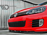 Front Splitter V.2 compatible with VW Golf VI (For Golf GTI 35TH)