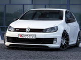 Front Splitter V.2 compatible with VW Golf VI (For Golf GTI 35TH)