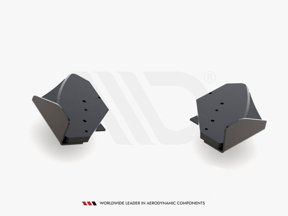 Racing Durability Rear Side Splitters (+flaps) VW Golf GTI MK6 (2008-2012)