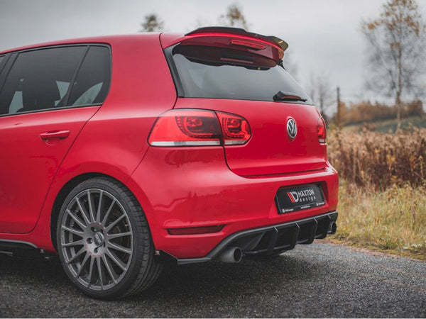 Racing Durability Rear Side Splitters (+flaps) VW Golf GTI MK6 (2008-2012)