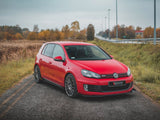 Racing Durability Front Splitter V.3 + Flaps VW Golf GTI Mk6 (2008-2012)