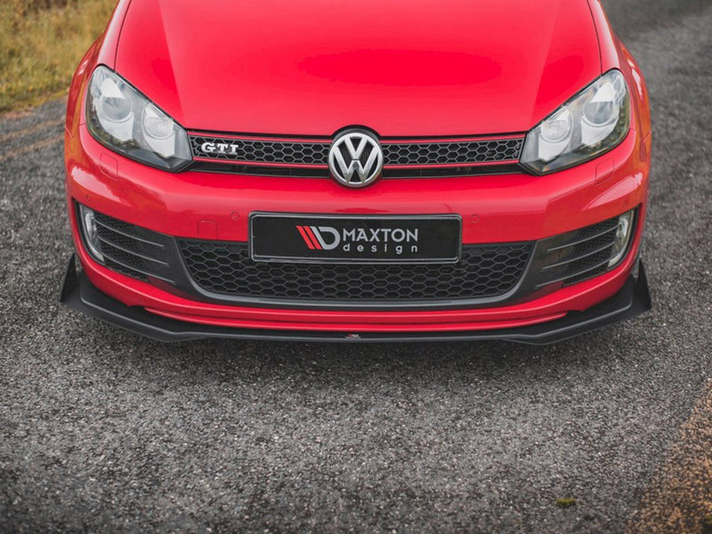 Racing Durability Front Splitter V.3 + Flaps VW Golf GTI Mk6 (2008-2012)