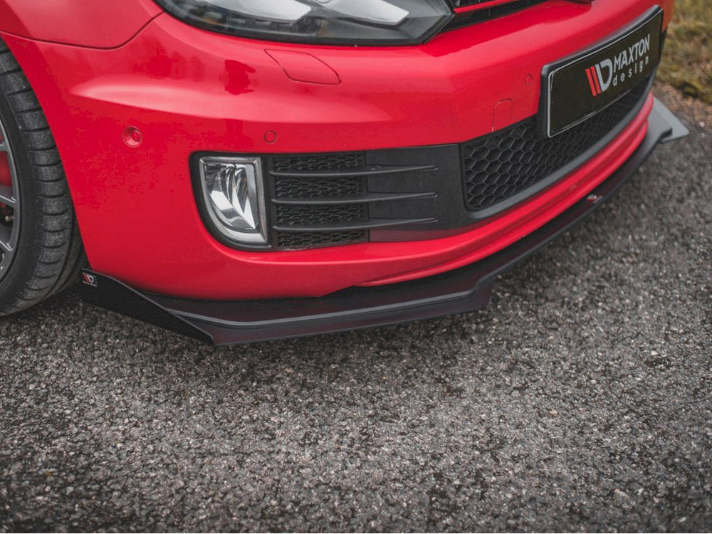 Racing Durability Front Splitter V.3 + Flaps VW Golf GTI Mk6 (2008-2012)